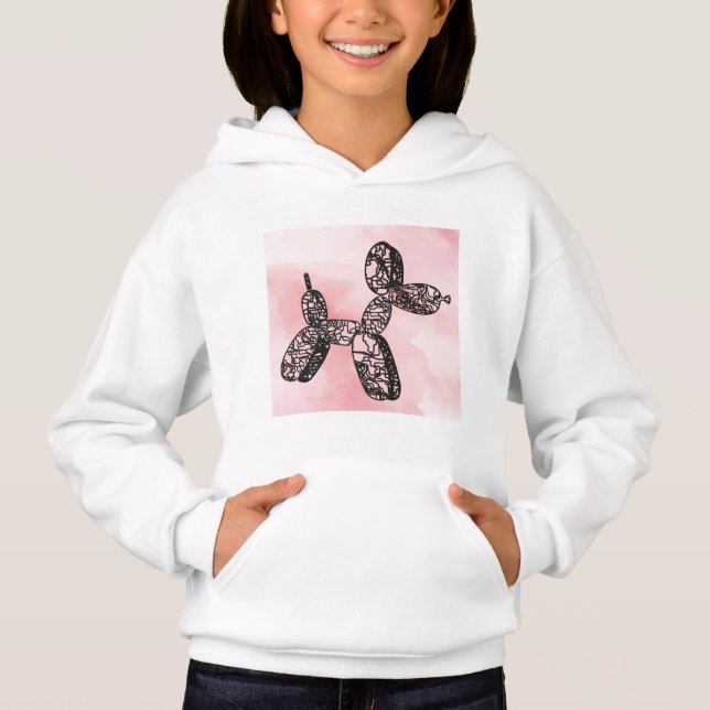Ballon Dog Hoodie (Vorderseite)