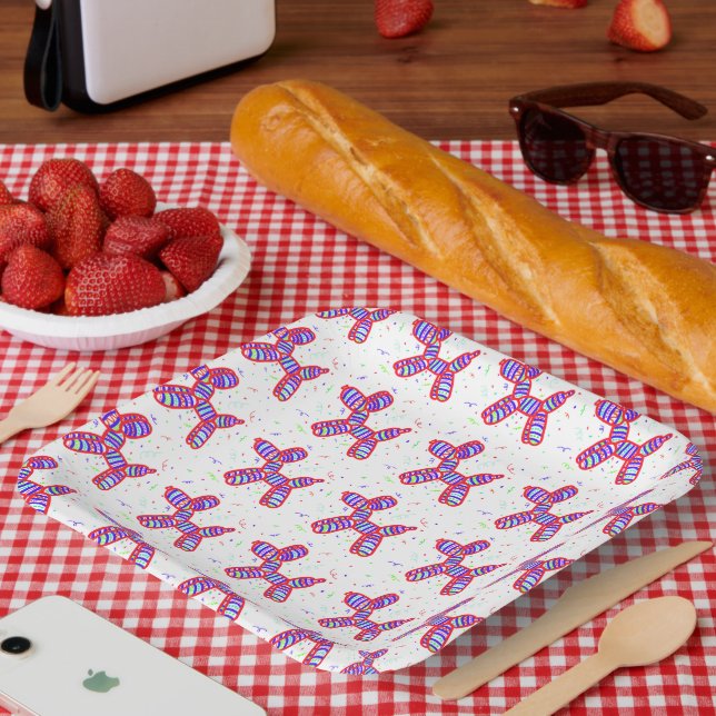 Ballon Dog Party Fun Paper Teller (Picknick)