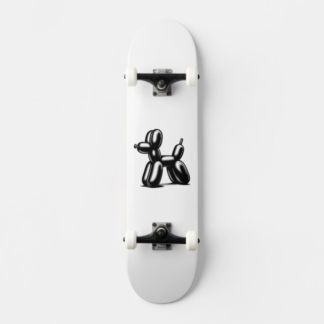 Ballon Dog Skateboard (Vorderseite)