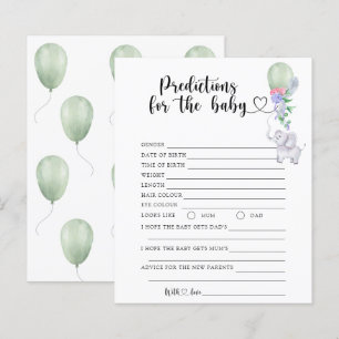 Ballon & Elephant - Baby-Vorhersagen und Ratschläg