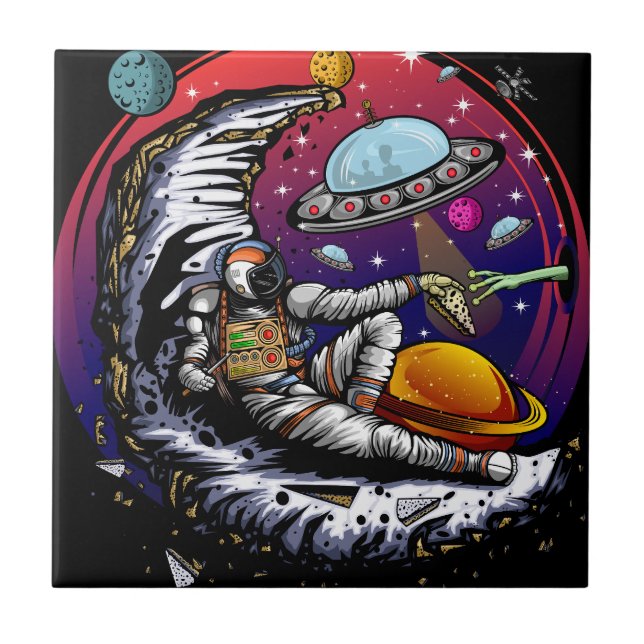 Ballon Fliese (Vorderseite)