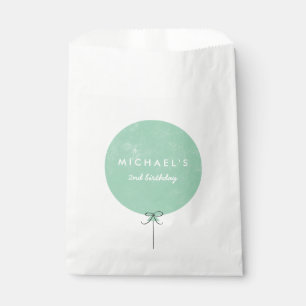 Ballon Gastgeschenk Bag - Minze Geschenktütchen