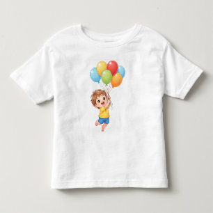 Ballon Geburtstag Kleinkind T-Shirt – Glückliches 