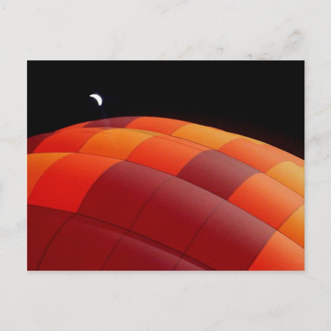 Ballon Glow 1 Postkarte (Vorderseite)