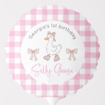 Anniversaire Silly Goose Rose