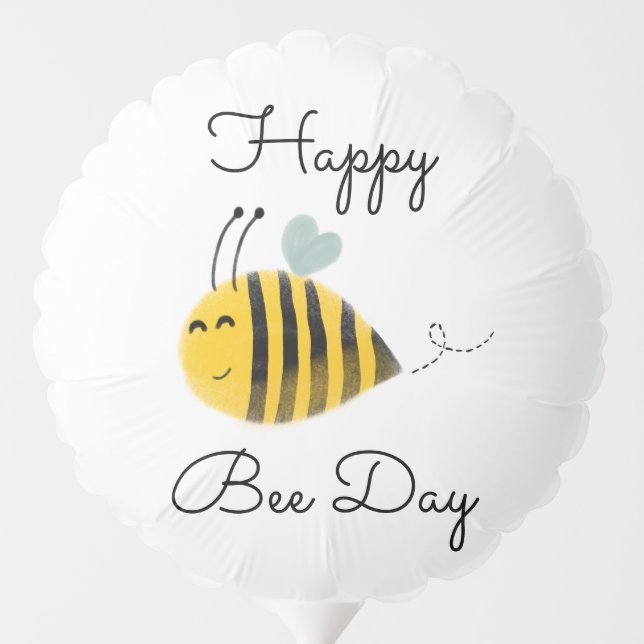 6 Ballons Gonflables Abeille