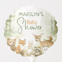 Douce Fête de Naissance Animaux de Bébé Mignons