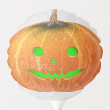 Halloween Spooktaculaire Citrouille Smile Vert Lum
