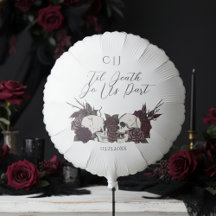 Jusqu'à ce que la mort nous sépare Mariage gothiqu