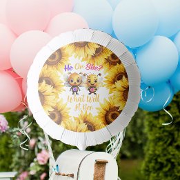 Ballon Gonflable Révéler le genre Lui ou elle Ce sera