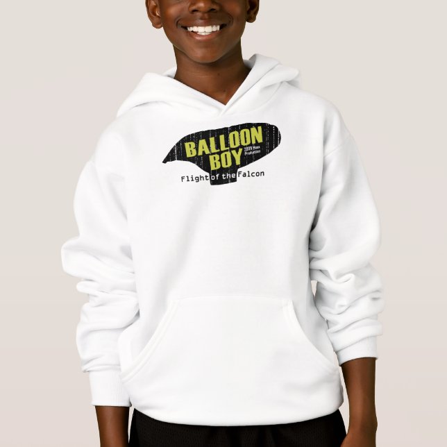 Ballon-Junge: Flug des Falken Hoodie (Vorderseite)