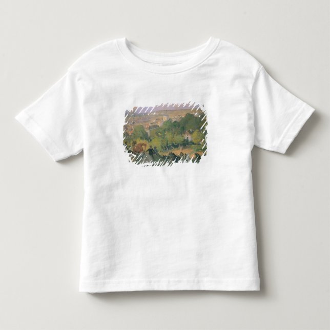 Ballon-Landung bei vor St.-Gervais, c.1885 Kleinkind T-shirt (Vorderseite)
