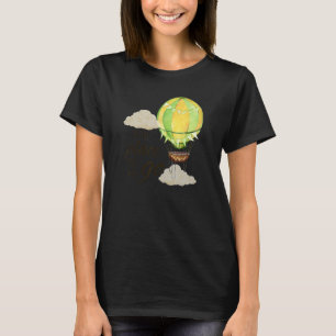 Ballon Ride Motivierung Zitat Hot Air Ballon Ai T-Shirt