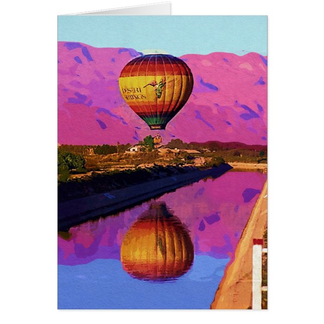 Ballon, Sonnenuntergang, Palm Springs, Kalifornien (Vorne)