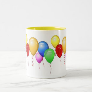 Ballon-Tasse Zweifarbige Tasse