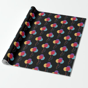 Ballon Wrapping Paper Geschenkpapier