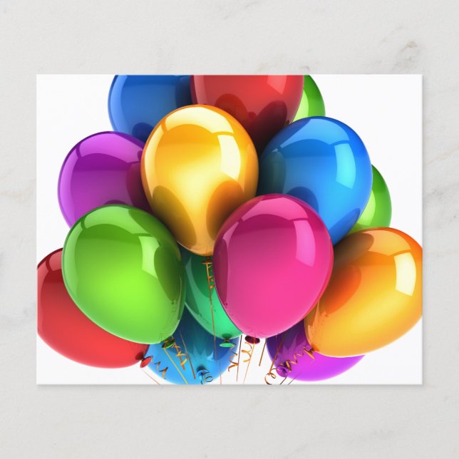 Ballonballons personalisieren Anniversalen Flyer (Vorne)