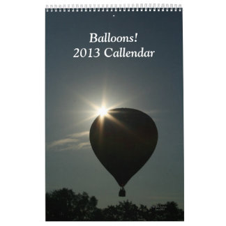 Ballone des Kalender-2013 Kalender