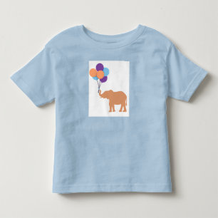 Ballonelefant Kleinkind T-shirt