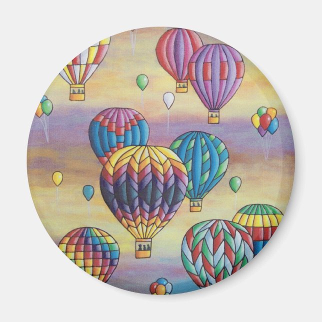 Ballonflug Magnet (Vorne)