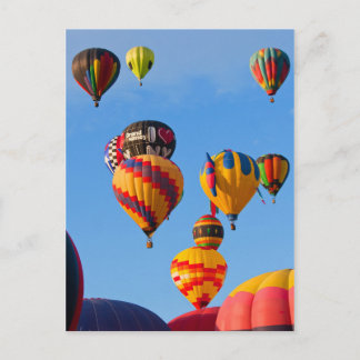 Ballons 6788 Aufstieg Postkarte