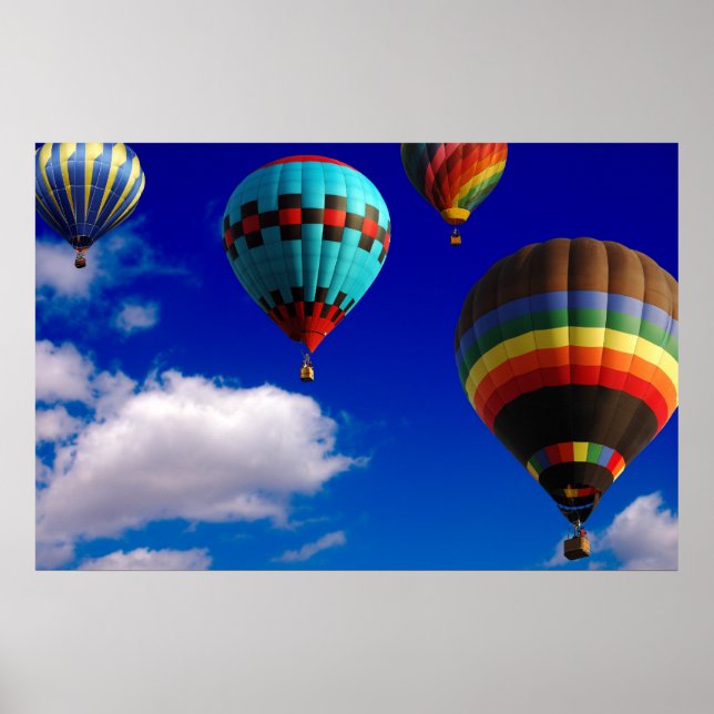 Ballons à air chaud - Affiche (Devant)