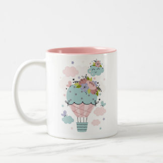 Ballons à air chaud Mug bicolore