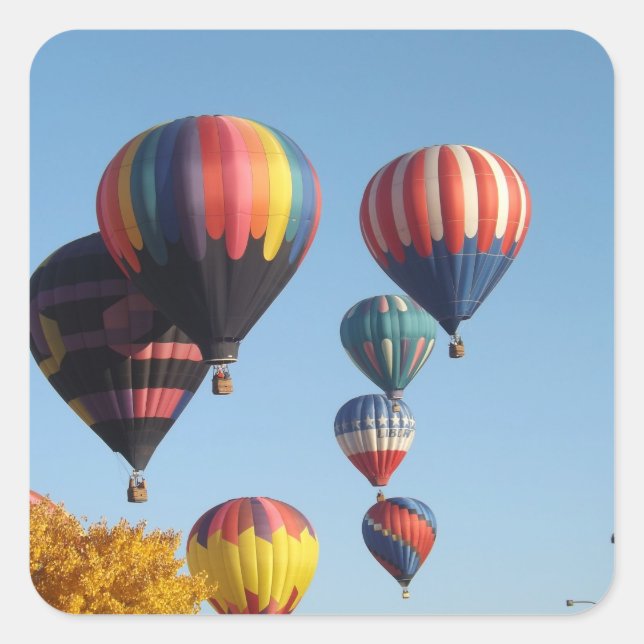 Ballons Arrivés Stickers (Devant)