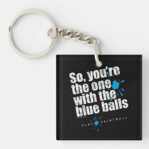 Ballons Bleus Paintball