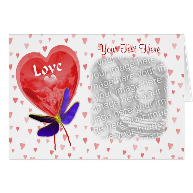 Ballons d'amour en forme de coeur rouge Photo (Devant horizontal)