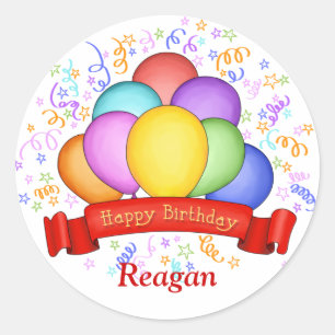 Ballons d'anniversaire et Stickers de bannières