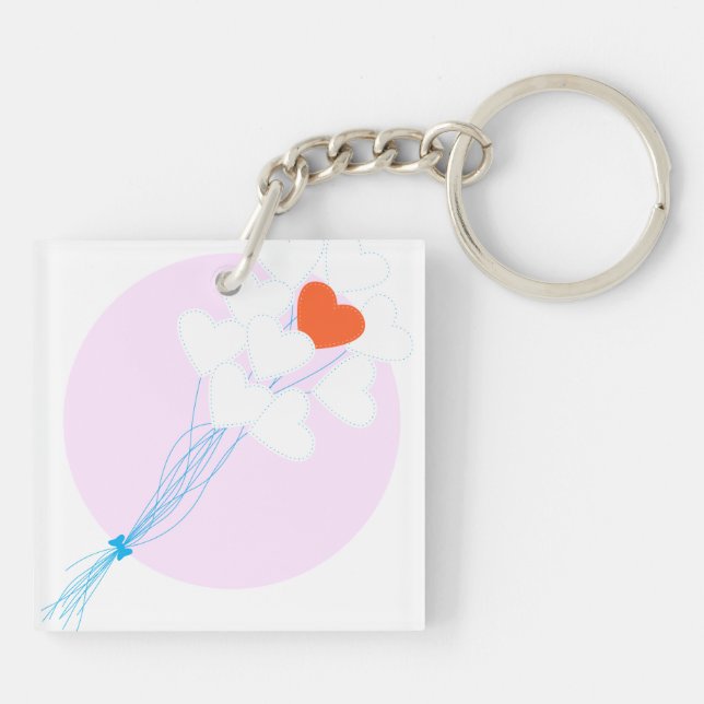 Ballons de coeur (Dos)