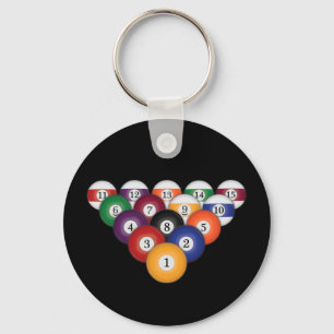 Ballons de piscine / Billard : Porte-clés