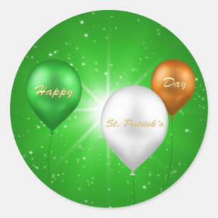 Ballons irlandais de la Saint-Patrick - Sticker