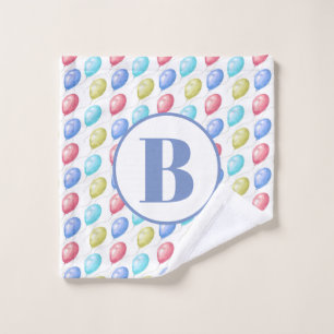 Ballons mignons Monogram Baby Nursery