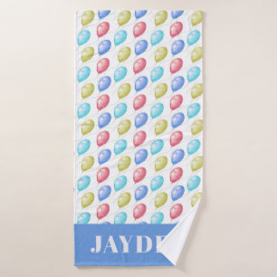 Ballons mignons Monogramme Garçon Baby Nursery