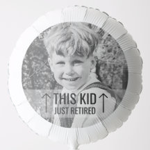 Ballons photo de retraite