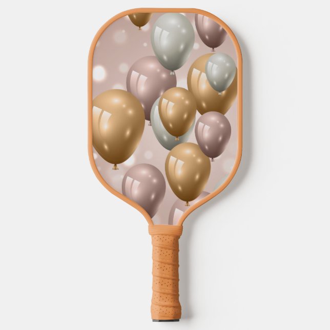 Ballons. Pickleball Schläger (Vorderseite)