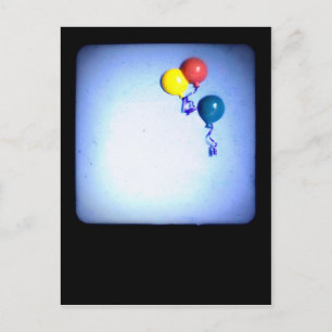 Ballons Postkarte