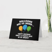 Ballons sind so komisch