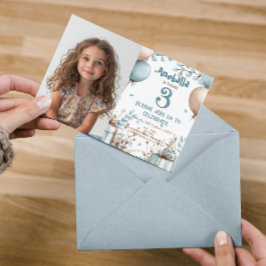 Ballons und Geschenkboxen Thema Geburtstagsparty Einladung