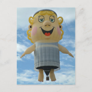 Balloon Angel Postkarte