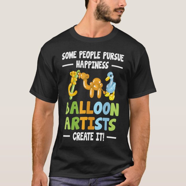 Balloon Artist Balloon Modellieren Form Maker Ball T-Shirt (Vorderseite)