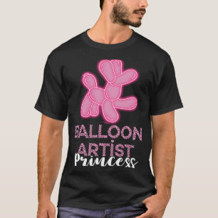 Balloon Artist Princess Balloon Twister Dog Balloo T-Shirt