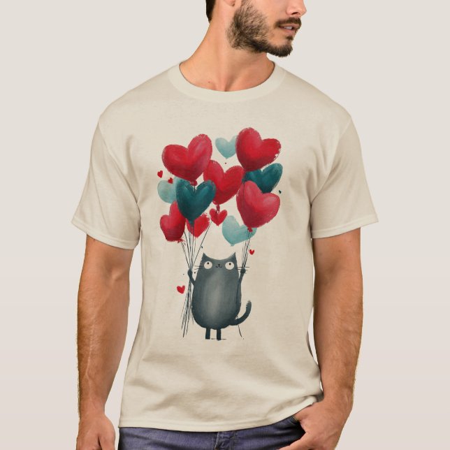 Balloon Bandit T-Shirt - Liebe hob mich auf (Vorderseite)