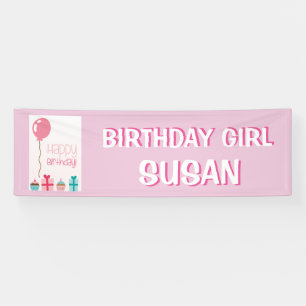 Balloon Birthday Banner