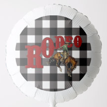 Balloon de rodéo Cowboy & Horse