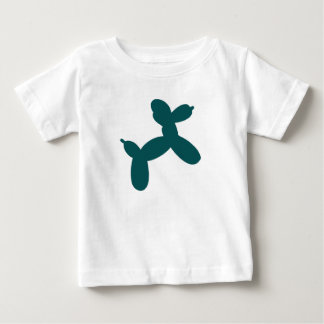Balloon Dog Baby Romper, Aquamarin T-shirt