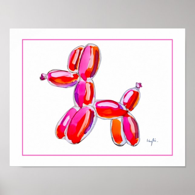 Balloon Dog Poster (Vorne)