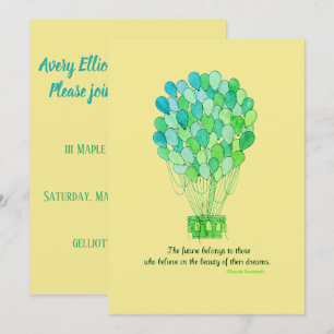 Balloon Dreams Party Invite Einladung